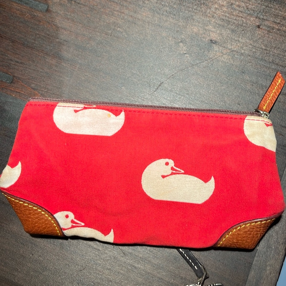 Dooney and Burke make up bag